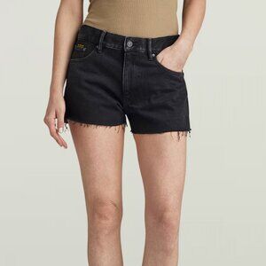 G-star True Short Raw Edge Womens 27 Black